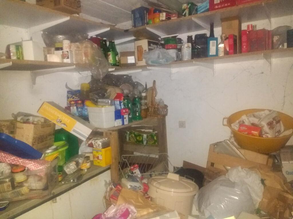 Keller Entrümpelung Vorher